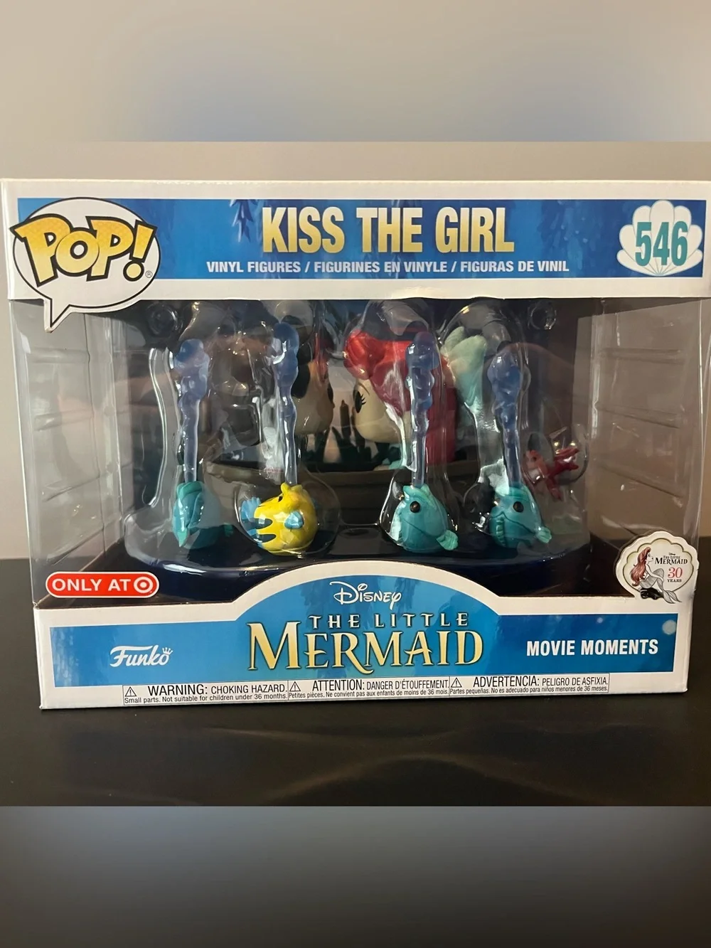 Funko Pop! Disney: The Little Mermaid - Kiss The Girl #546 Target Exclusive 30yr